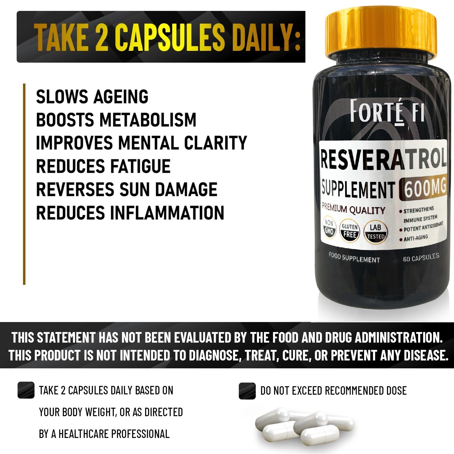 Trans Resveratrol Supplement