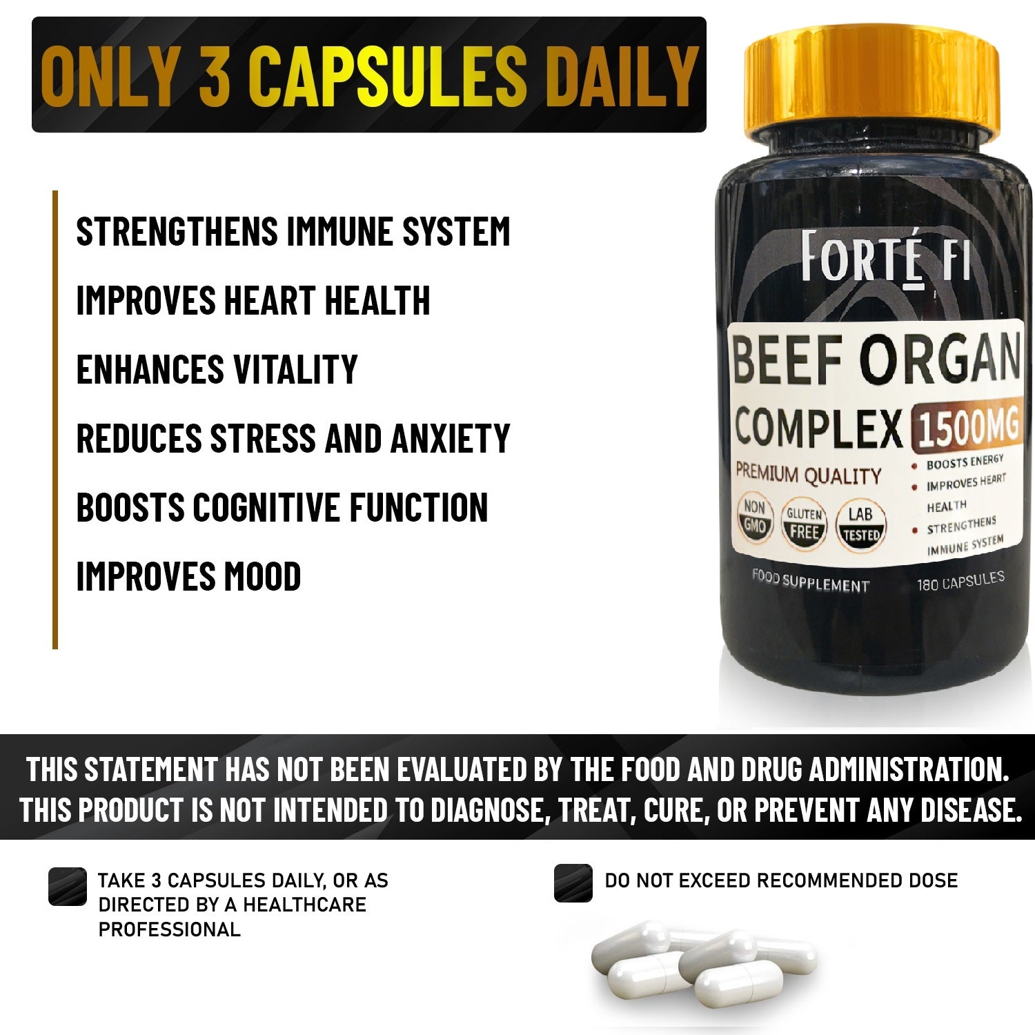 Buy Halal Beef Organ Meat Supplement