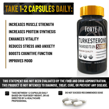 Buy Turkesterone UK supplement bottle