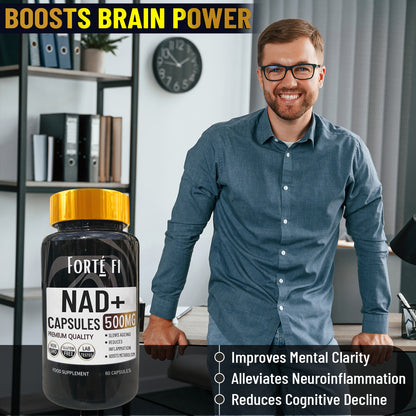 NAD+ supplement UK bottle